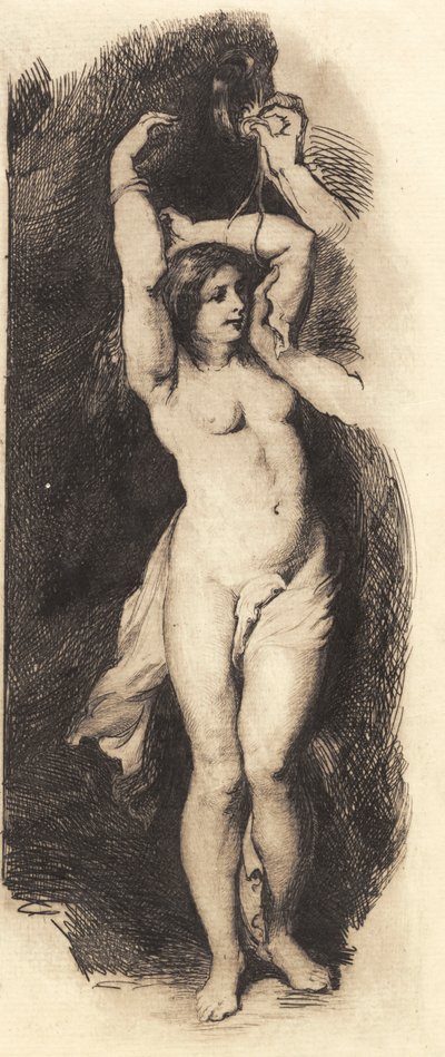 Andromeda, etter Rubens av Frans Schwartz