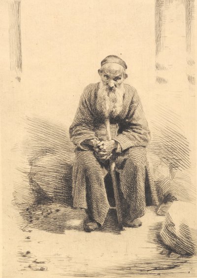 En gammel orientaler av Frans Schwartz
