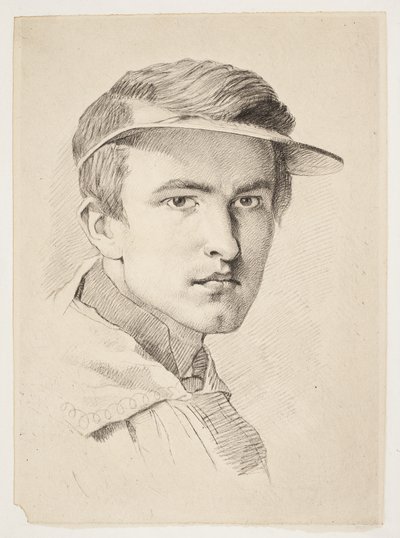 Portrett av J. Th. Lundbye av Frans Schwartz