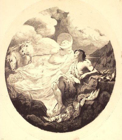 Selene og Endymion av Frans Schwartz