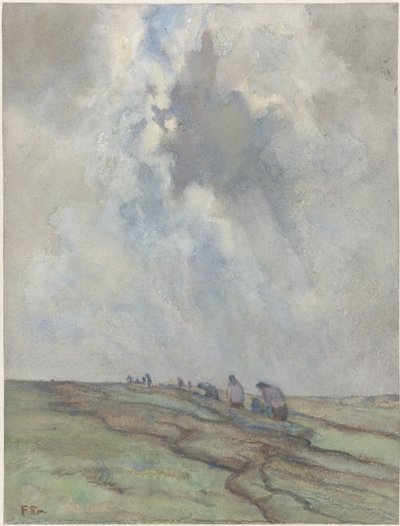 Tørking av nett av Frans Alexander Evert Lodewijk Smissaert