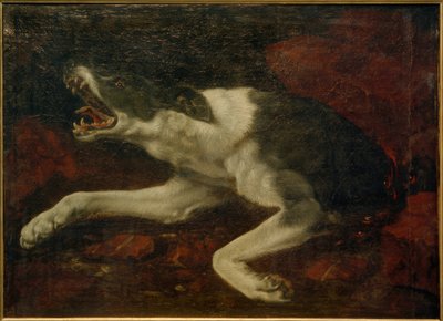 Skadet hund av Frans Snyders or Snijders