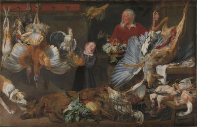 En spillbutikk av Frans Snyders or Snijders