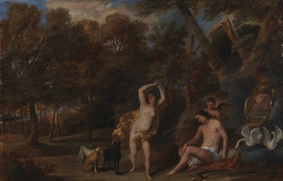 Venus gråter over den drepte Adonis av Frans Wouters