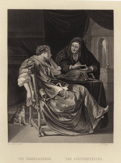 Spådame av Frans van Mieris