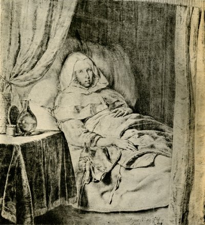 Den syke kvinnen av Frans van Mieris