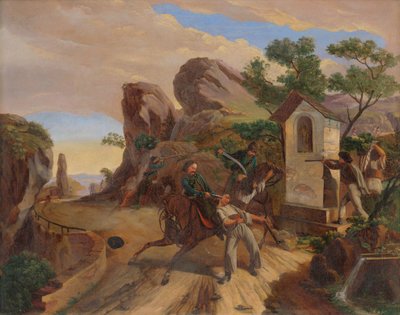 Banditter bakhold av Frantisek Belopotocky