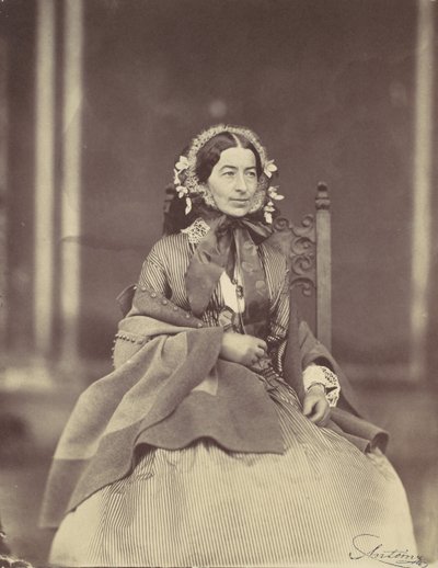 Elisabeth Höusermann, 1850-60-tallet. av Franz Antoine