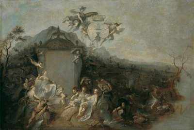 Allegori om Galicia og Lodomeria av Franz Anton Maulbertsch