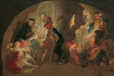 Allegori om utdannelsen til en kavaler av Franz Anton Maulbertsch