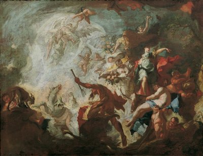 Allegori om gullalderen av Franz Anton Maulbertsch