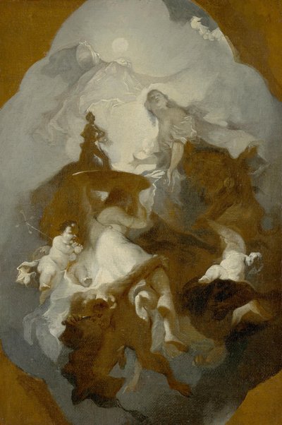 Allegorische Darstellung av Franz Anton Maulbertsch