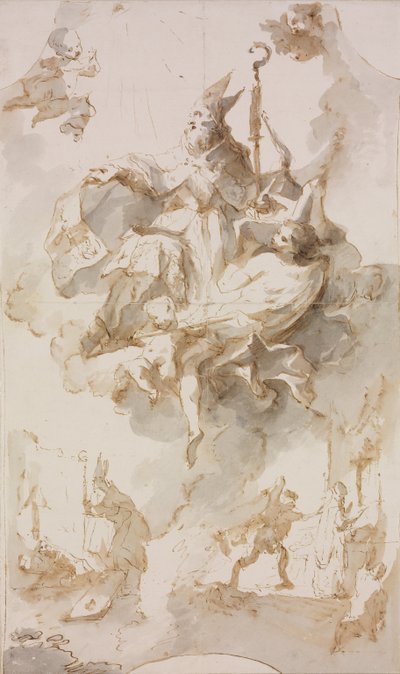 Apotheose av St. Stanislaus av Franz Anton Maulbertsch