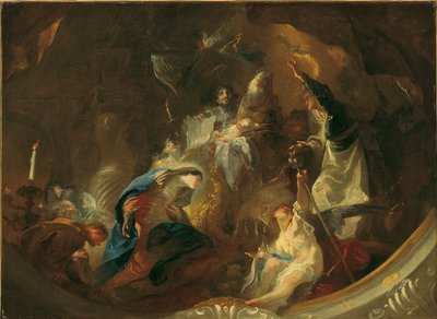 Ofring i tempelet av Franz Anton Maulbertsch
