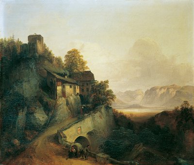 Fjellvei i Tyrol av Franz Barbarini