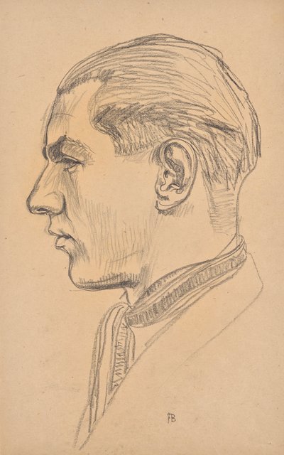 Portrett av Franz Barwig den yngre av Franz Barwig d. Ä.