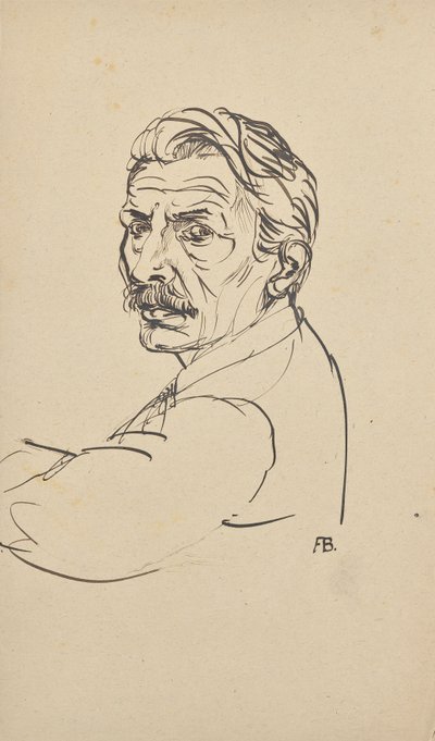 selvportrett av Franz Barwig d. Ä.