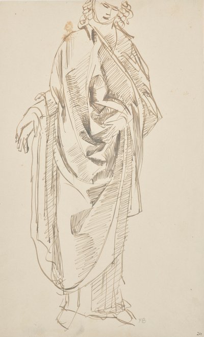 Studie av St. John av Franz Barwig d. Ä.