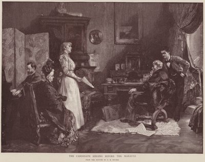 Kandidaten synger foran sjefen (lito) av Franz Bohumil Doubek