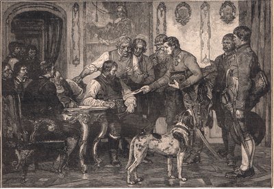 Andrew Hofer utnevnt til guvernør i Tyrol AD 1809 av Franz Defregger