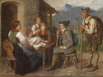 Salon-Tiroler av Franz Defregger