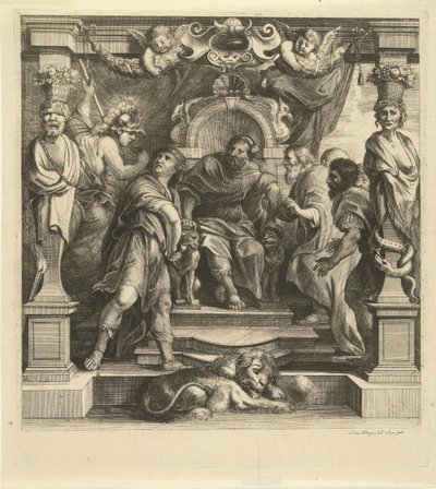 Twist of Achilles med Agamemnon History of Achilles (serietittel) av Franz Ertinger