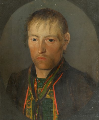 Portrett av en bonde av Franz Gasser