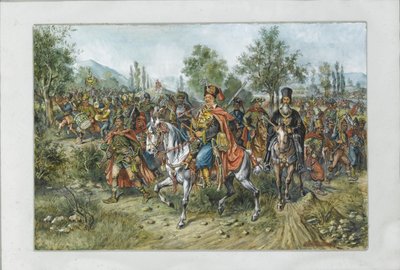Franz Freiherr von der Trenck og hans regiment, 1903 av Franz Gaul