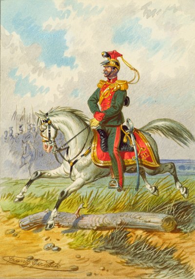 soldat til hest av Franz Gerasch
