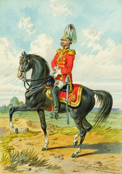 soldat til hest av Franz Gerasch