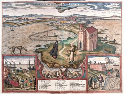 Cadizbukta, Spania av Franz Hogenberg