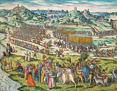 Erobringen av Tunis av Charles V av Franz Hogenberg