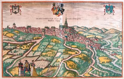 Frankenberg, Nederland (gravering av Franz Hogenberg
