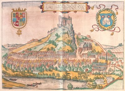 Innbundet, Segeberg, Tyskland (gravering av Franz Hogenberg