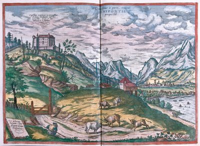 Innsbruck, Østerrike (gravering av Franz Hogenberg