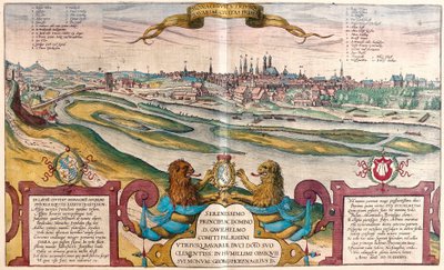 München, Tyskland av Franz Hogenberg