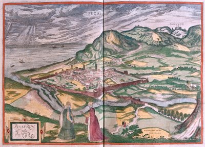 Pesaro, Italia) (gravering av Franz Hogenberg