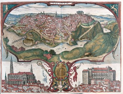 Toledo, Spania av Franz Hogenberg