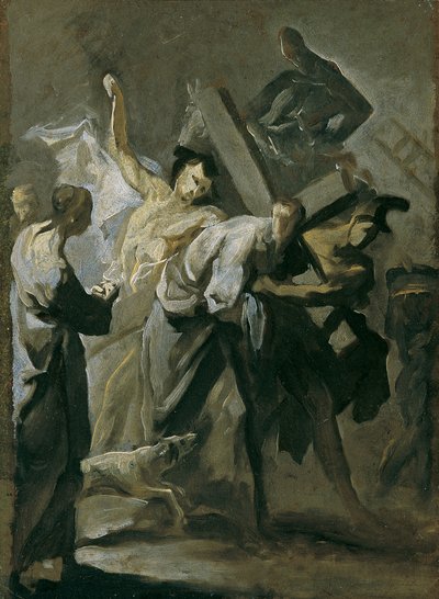 Kristus bærer korset av Franz Joseph Spiegler