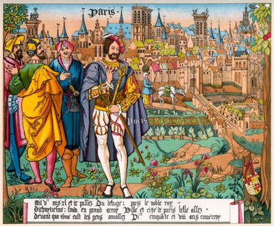 Paris, 1400-tallet, 1870. av Franz Kellerhoven