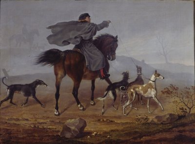 Ridetur på jakt av Franz Krüger