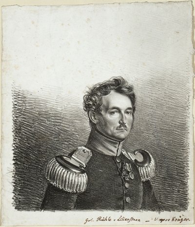 Grev Rühle von Lilienstern av Franz Krüger