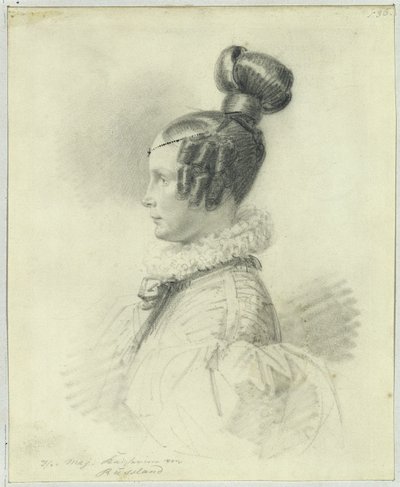 Keiserinne Aleksandra Fjodorovna av Franz Krüger