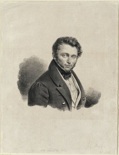 Selvportrett av Franz Krüger