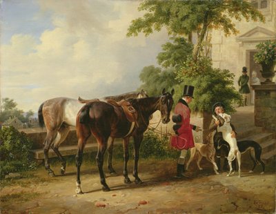 Brudgommen, 1836 av Franz Krüger
