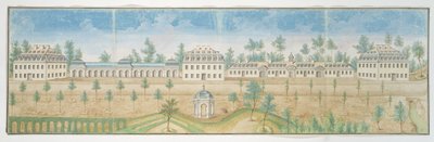 Wilhelmsbad (wc og blyant på papir) av Franz Ludwig Cancrin