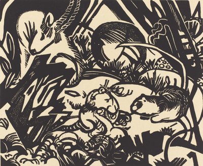 Dyrelegende av Franz Marc