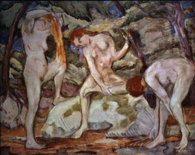 BADER - 1910 - O / L - 106 × 141 av Franz Marc
