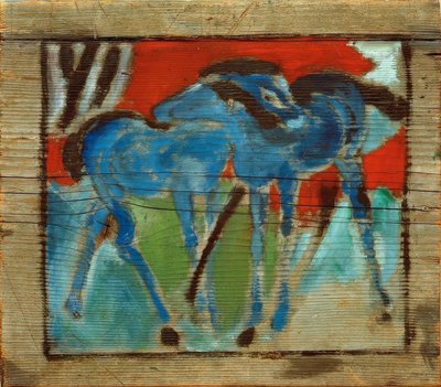 Blå føll av Franz Marc