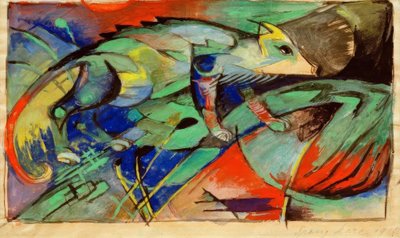 kameleon av Franz Marc